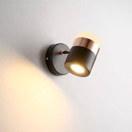 Applique spot à LED orientable en métal Simple - vue 4 sur 7