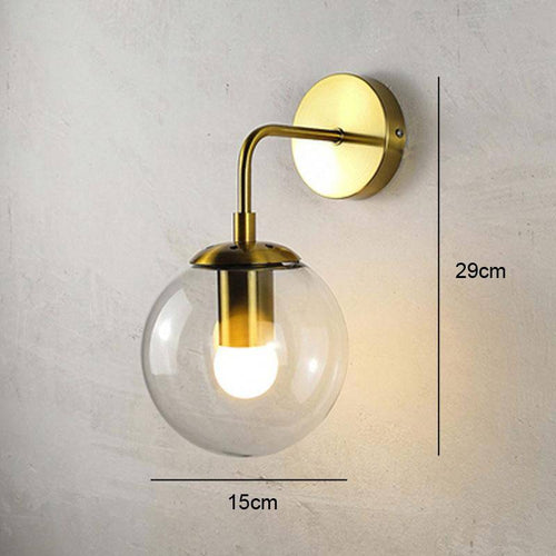 Applique murale à LED avec boule en verre Wall - vue 9 sur 14