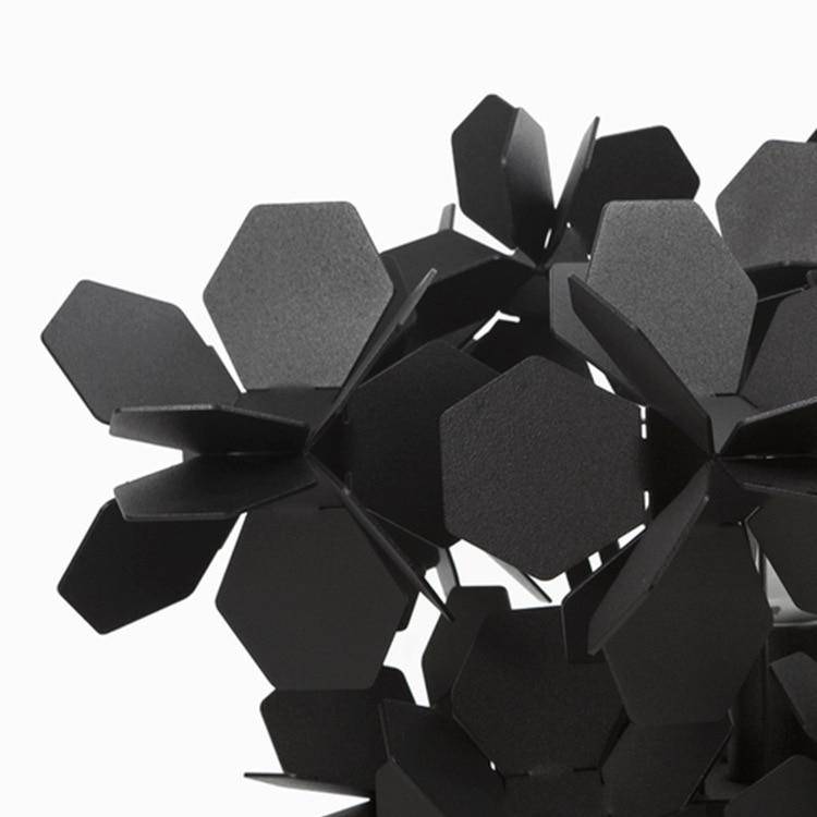 Lustre design à LED avec plaques plates Novel - vue 4 sur 7