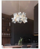 Lustre design à LED avec plaques plates Novel