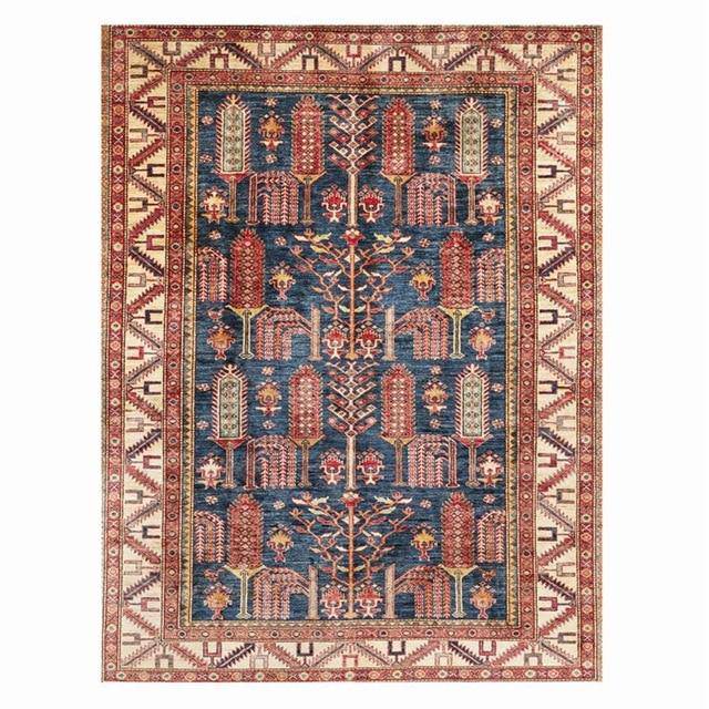 Tapis persan rectangle au style dirouz G