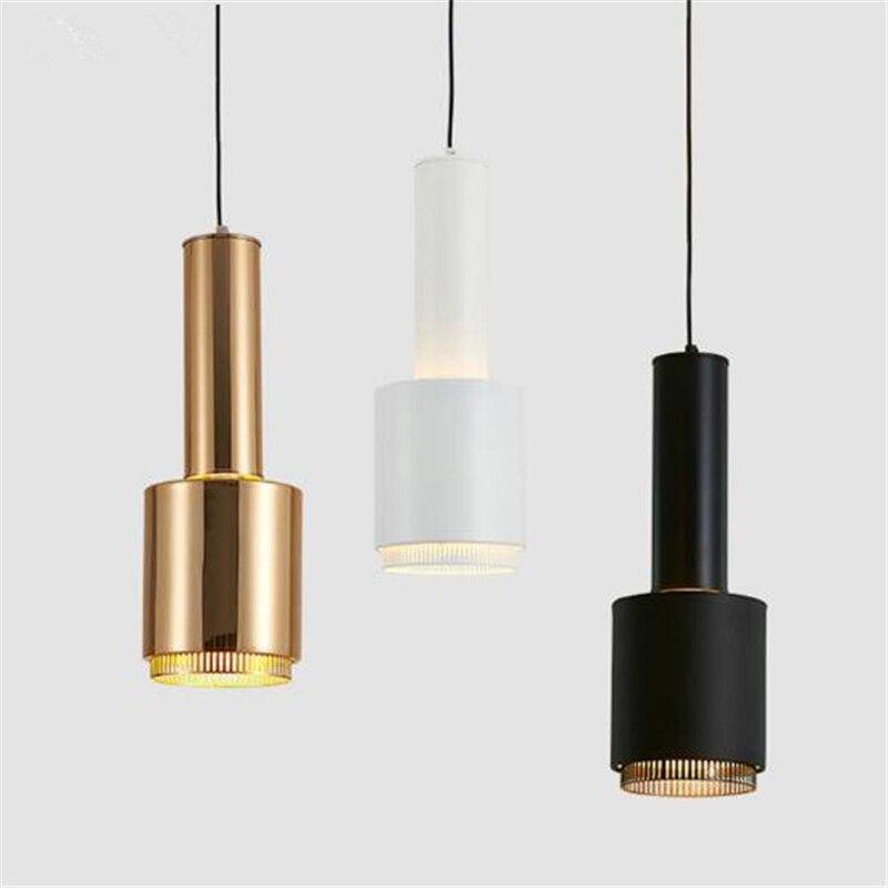 Suspension design LED en tube cylindrique métal Creative - vue 5 sur 5