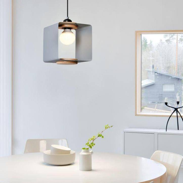 Suspension design cube ouvert de couleur Hand - vue 6 sur 10