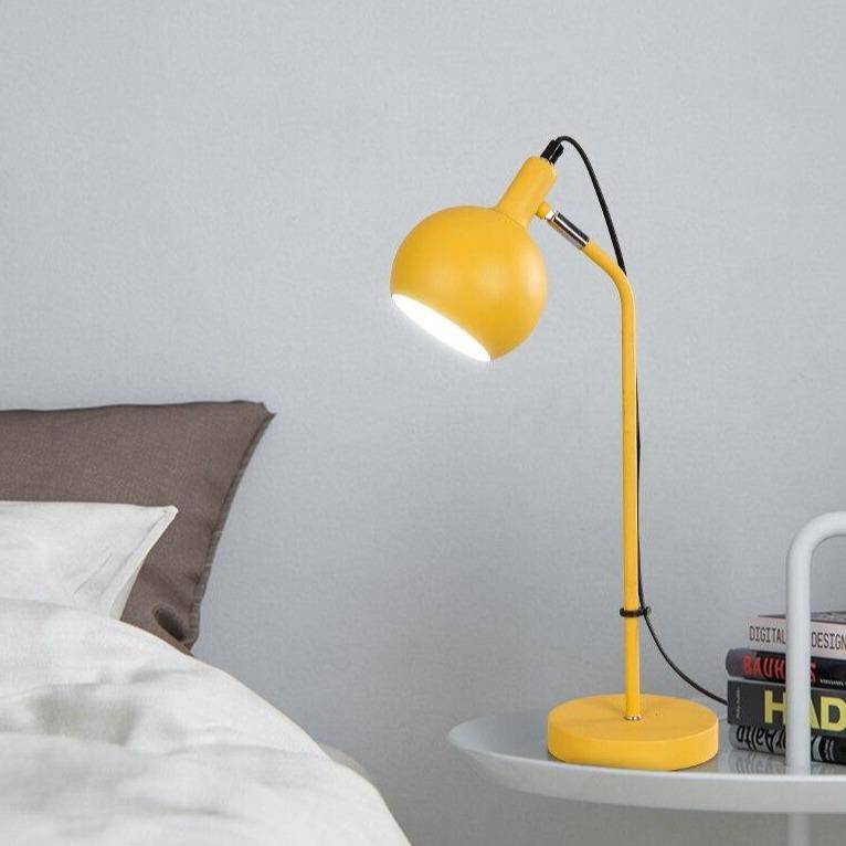 Lampe de bureau design de couleur avec abat-jour boule Candy - vue 3 sur 7