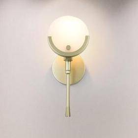Applique murale en métal et verre Marbe - vue 6 sur 9