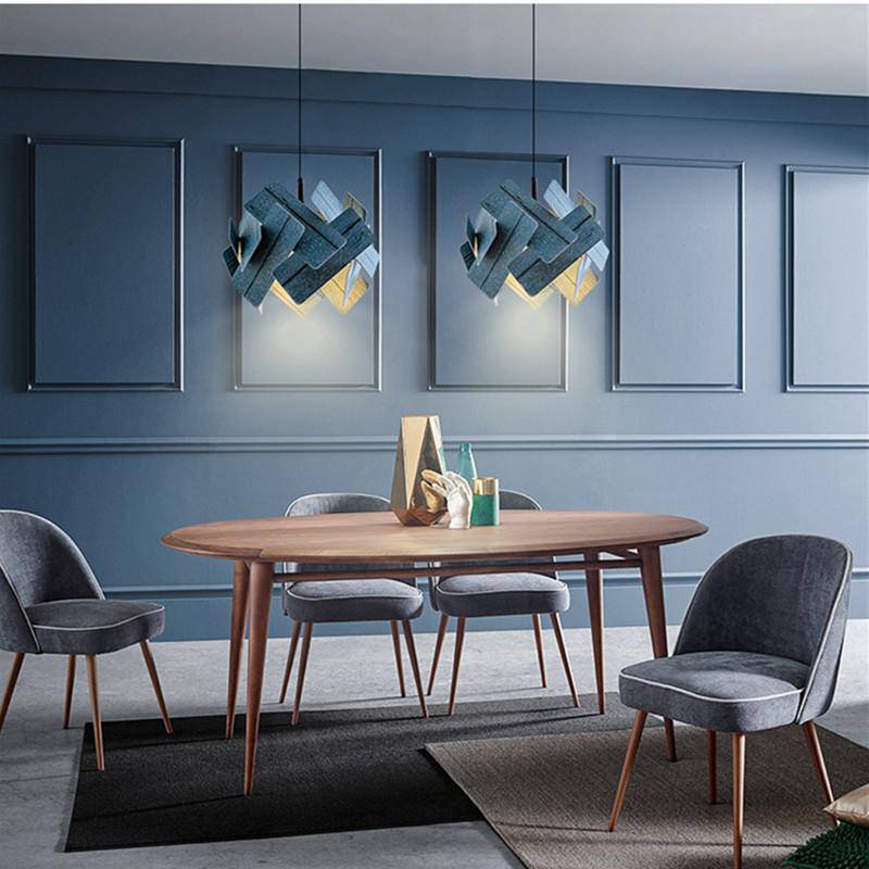 Suspension design avec plusieurs plaques colorées Stack - vue 5 sur 10