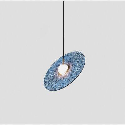 Suspension design disque style terrazzo Satellite - vue 4 sur 7