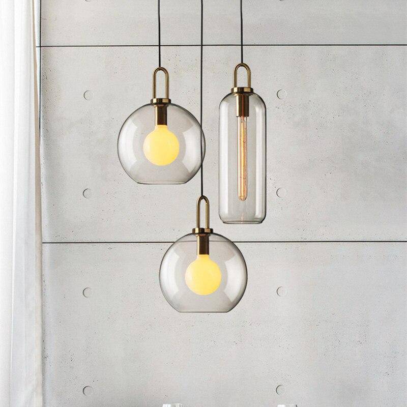 Suspension design en verre de plusieurs formes Loft - vue 3 sur 18