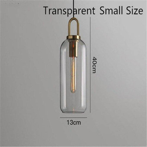 Suspension design en verre de plusieurs formes Loft