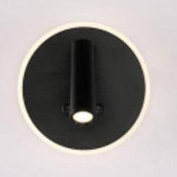 Applique murale à spot LED cylindrique orientable et interrupteur - vue 3 sur 3