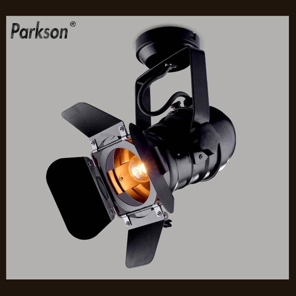 Projecteur Vintage E26/E27 noir (plusieurs tailles) - vue 3 sur 4
