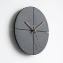 Horloge murale design ronde noire 30cm House