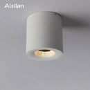 Design-Spot LED-Zylinder aus Metall im Loft-Stil