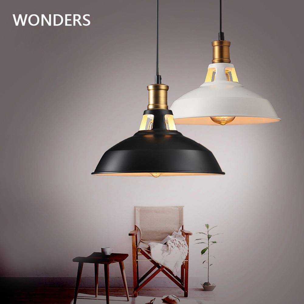 Suspension design industriel Colgante (noir ou blanc) - vue 5 sur 11