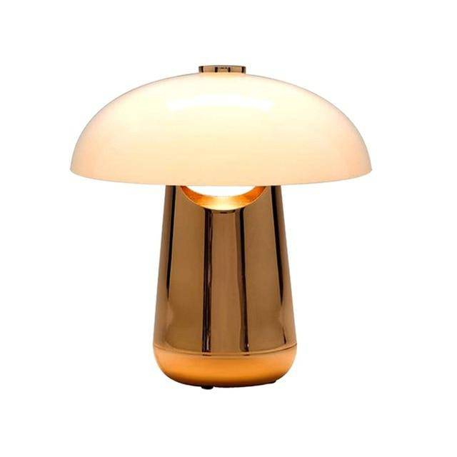 Lampe à poser design à LED en métal style mushroom - vue 8 sur 16