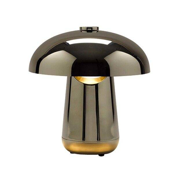 Lampe à poser design à LED en métal style mushroom - vue 16 sur 16