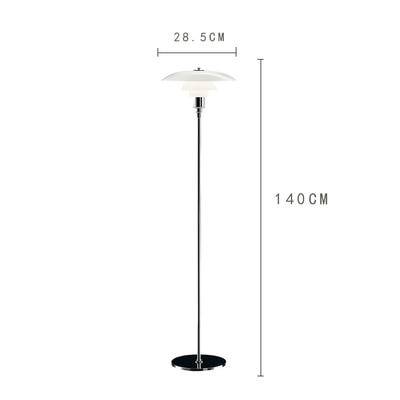 Lampadaire design à LED noir ou chromé Créative - vue 9 sur 9