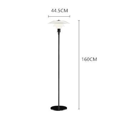 Lampadaire design à LED noir ou chromé Créative - vue 4 sur 9