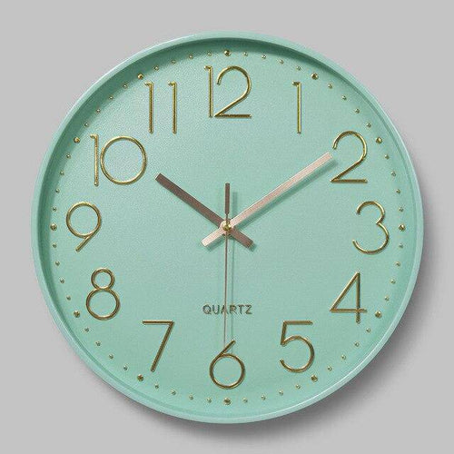 Horloge murale moderne ronde colorée 30cm