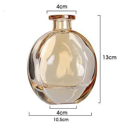 Vase en verre cristal coloré style parfumerie
