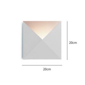 Applique murale moderne design en forme d'enveloppe Wally - vue 5 sur 5