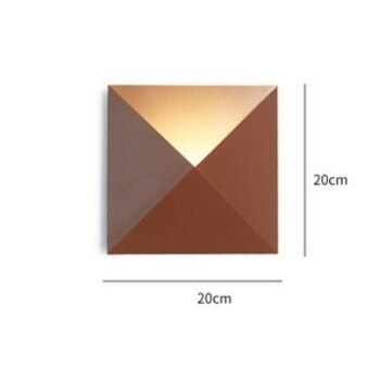 Applique murale moderne design en forme d'enveloppe Wally - vue 5 sur 5