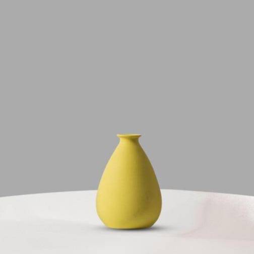 Vase moderne coloré en céramique style Japan Artist - vue 5 sur 6