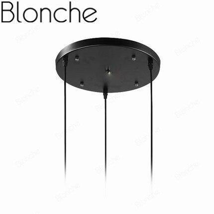 Suspension rétro à LED avec cage en métal America