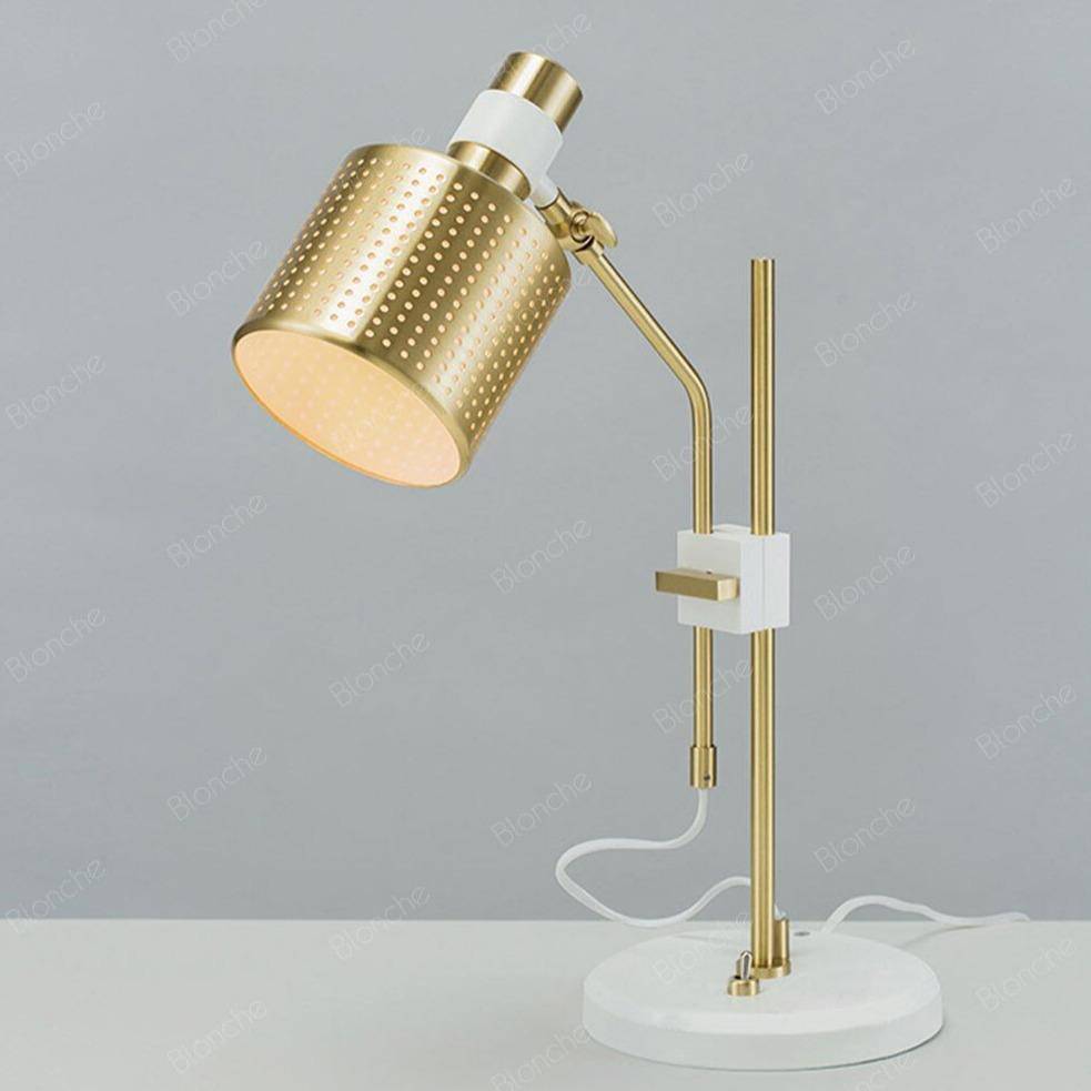Lampe de bureau design LED pivotable style industriel - vue 8 sur 10
