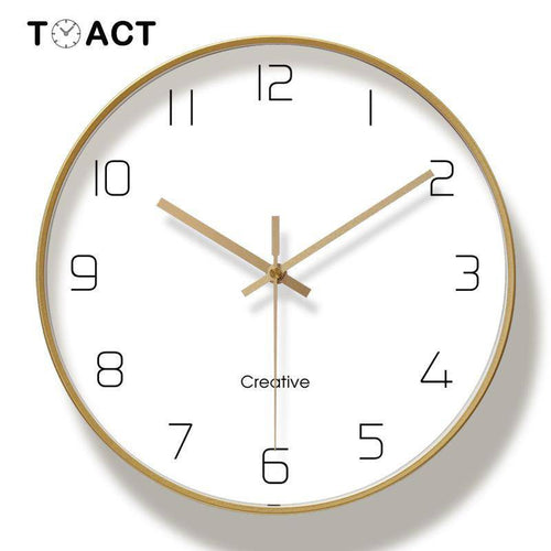 Horloge murale ronde avec chiffres 30cm Paro