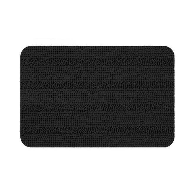 Tapis de bain rectangulaire coloré en microfibres Absory - vue 10 sur 12