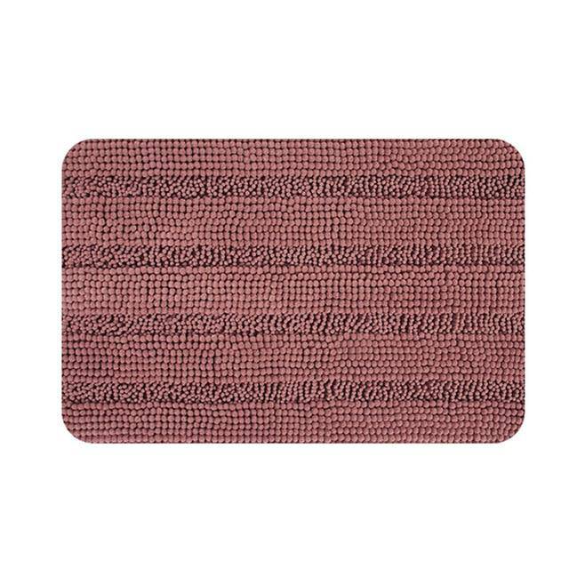 Tapis de bain rectangulaire coloré en microfibres Absory - vue 4 sur 12