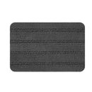 Tapis de bain rectangulaire coloré en microfibres Absory