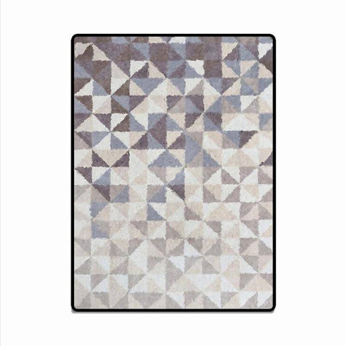 Tapis rectangle scandinave tons de beige
