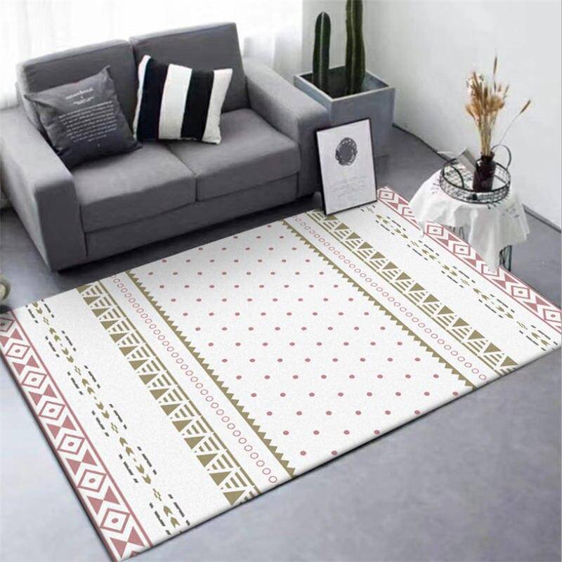 Tapis berbère rectangle à motifs Stripe - vue 3 sur 5