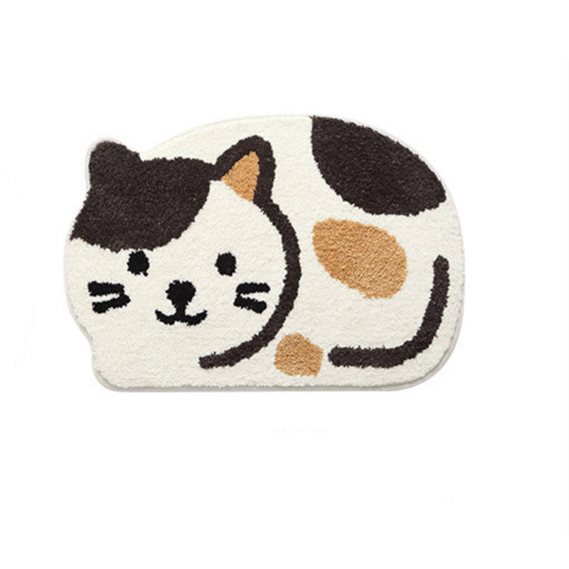 Paillasson en forme de chaton