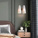LED-Wandleuchte mit rundem, konischem Lampenschirm Coffee