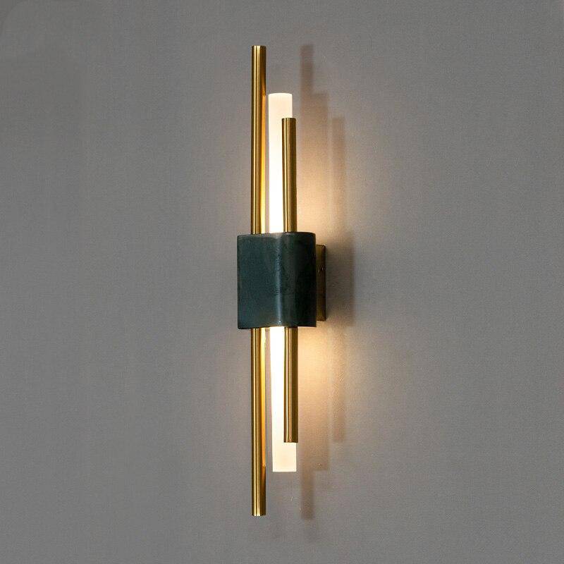 Applique murale design LED en marbre Loft - vue 5 sur 8