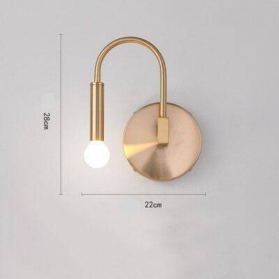 Applique murale moderne LED avec ampoule tombante - vue 5 sur 5