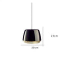 Suspension design à LED en métal coloré Lofy