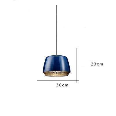 Suspension design à LED en métal coloré Lofy - vue 7 sur 7