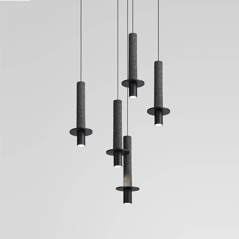 Suspension design LED allongé luxury - vue 6 sur 5