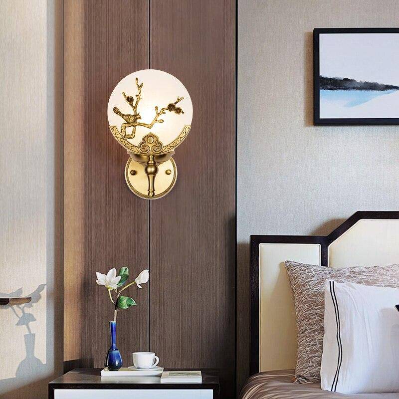 Applique murale LED en marbre avec plusieurs motifs dorées
