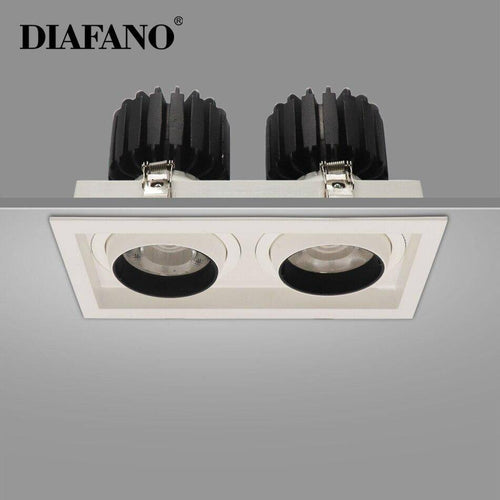 Spot moderne encastrable LED en aluminium