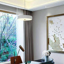 Suspension design LED avec abat-jour arrondi en métal Hang