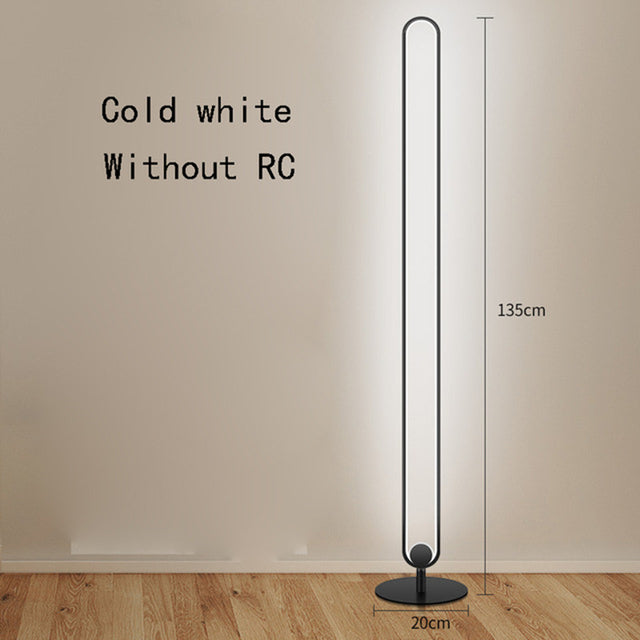 Lampadaire industriel LED minimaliste en métal résistant Hevenly - vue 10 sur 13