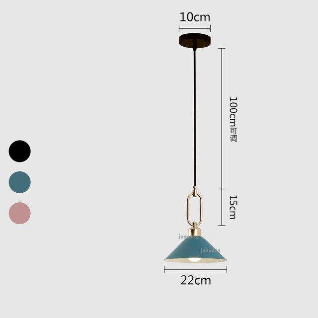 Suspension design LED conique moderne Many - vue 11 sur 12
