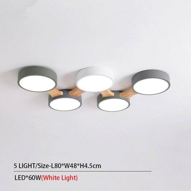 Plafonnier rond LED en plusieurs parties Botimi - vue 7 sur 13