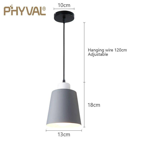 Suspension avec abat-jour simpliste Smuxi