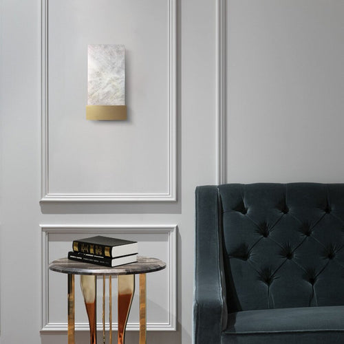 Applique murale moderne et design style marbre Wayem - vue 6 sur 7